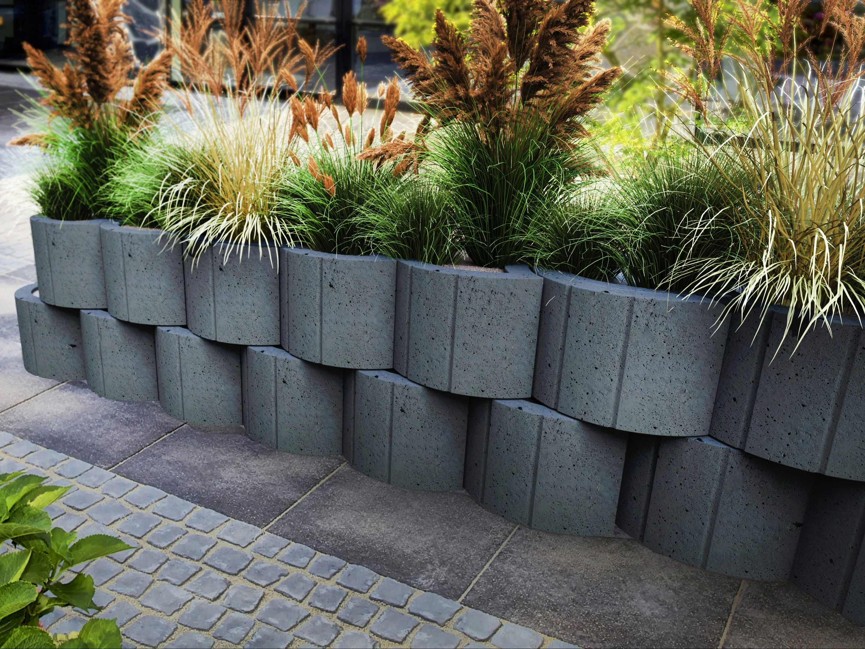 Gardenlux Moonflor Zwart 35Ø x 20 cm - Afbeelding 4